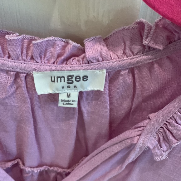 Umgee scalloped bottem top - Picture 3 of 4